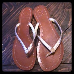 Tory birch flip flops